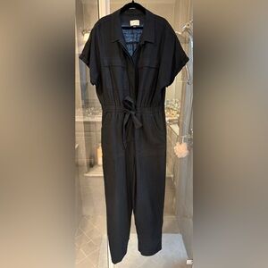 Universal Thread Black Tie-Waist Jumpsuit